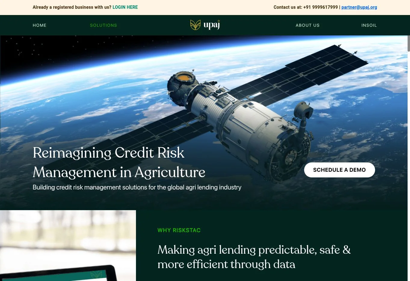 RiskStac public farm-credit proposition